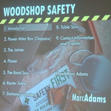 Woodshop Safety Program